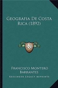 Geografia De Costa Rica (1892)