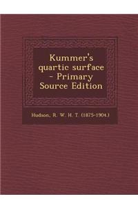 Kummer's Quartic Surface