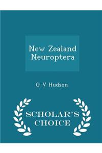 New Zealand Neuroptera - Scholar's Choice Edition