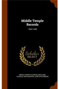 Middle Temple Records