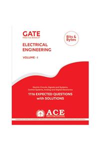 GATE Practice Booklet V1 Electrical Engineering, 1116 Expected Questions with Solutions (GATE Practice Booklet V1 Electrical Engineering)
