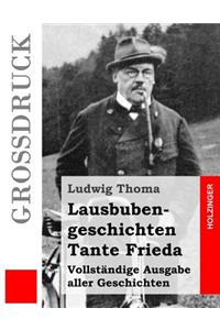 Lausbubengeschichten / Tante Frieda (Großdruck)