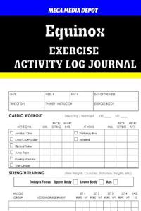 Equinox Activity Log Journal