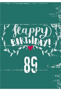 Happy Birthday 89