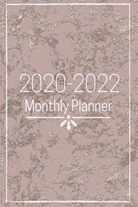 Monthly Planner for 2020/2022- 3-Year Planner Schedule Organizer- January 2020/December 2022 8.5