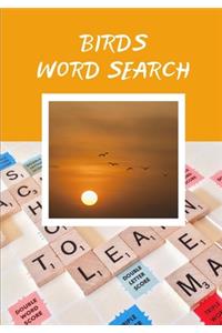 Birds Word Search