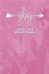 GBig 2020-2021 Weekly Planner