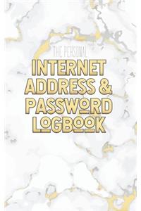 The Personal Internet Address & Password Logbook