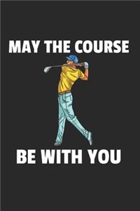 Golf Golfen Golfspieler Notizbuch