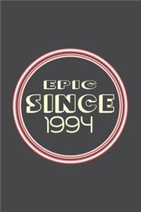 Epic Since 1994 Journal Birthday Gift