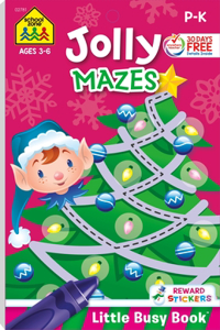 School Zone Jolly Mazes Tablet Workbook