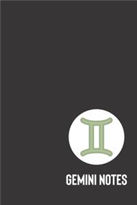 gemini notes