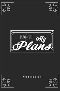 My Plans Notebook