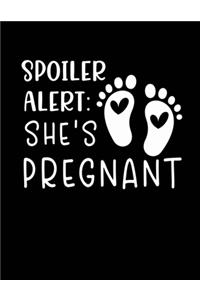 Spoiler alert- she's pregnant