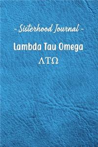 Sisterhood Journal Lambda Tau Omega