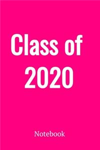 Class of 2020 Notebook