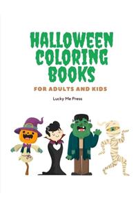 Halloween Coloring Books for Adults and Kids