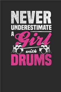 Never Underestimate A Girl With Drums