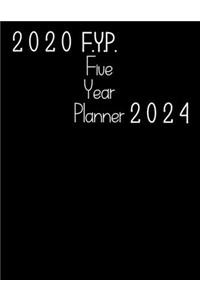 2020 F.Y.P Five Your Planner 2024