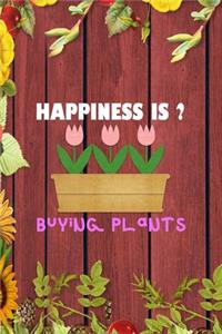 Happiness Is Buying Plants