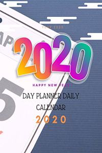 Day Planner Daily Calendar 2020