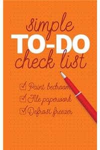 Simple To-Do Checklist