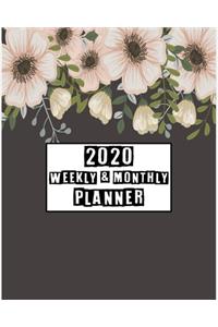 2020 Weekly & Monthly Planner
