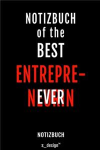 Notizbuch für Entrepreneur / Entrepreneurin