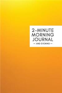 2 Minute Morning Journal