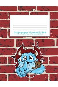 Graphpaper Notebook 4x4