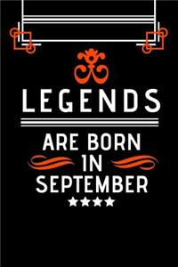 Legends Are Born In September