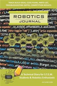 Robotics Journal - A Technical Diary for Stem Students & Robotics Enthusiasts