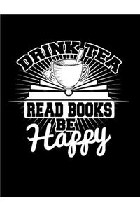 Drink Tea Read Books Be Happy