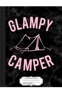 Glampy Camper Happy Glamper Composition Notebook