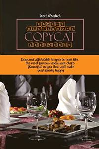 Famous Restaurant Copycat Cookbooks