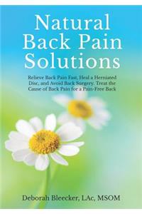 Natural Back Pain Solutions