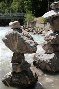Cool Pair of Rock Cairns in the River Journal