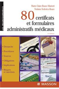 80 Certificats Et Formulaires Administratifs Médicaux