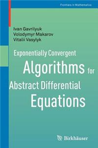 Exponentially Convergent Algorithms for Abstract Differential Equations