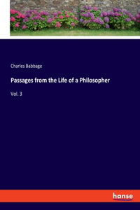 Passages from the Life of a Philosopher