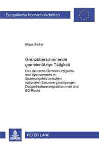 Grenzueberschreitende Gemeinnuetzige Taetigkeit