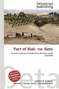 Pact of Biak- Na- Bato