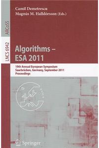 Algorithms -- ESA 2011