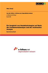 Vergleich von Handelsstrategien auf Basis der Fundamentalanalyse und der technischen Analyse