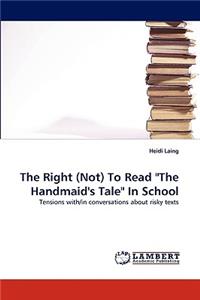 The Right (Not) to Read 