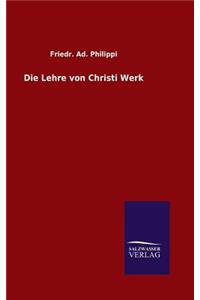 Lehre von Christi Werk