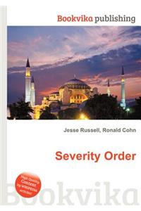 Severity Order