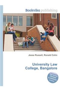 University Law College, Bangalore