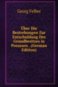 Uber Die Bestrebungen Zur Entschuldung Des Grundbesitzes in Preussen . (German Edition)