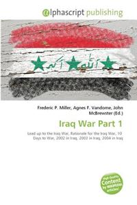 Iraq War Part 1